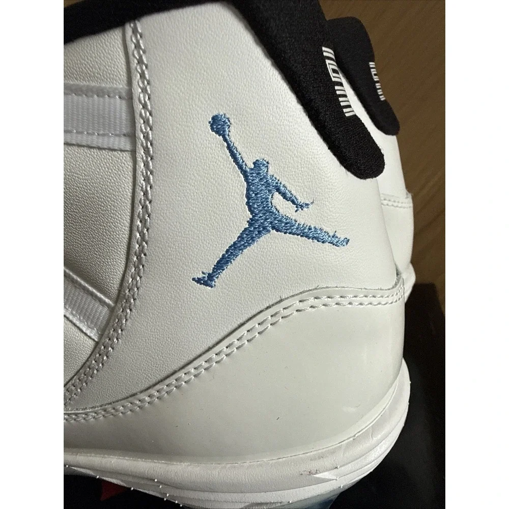 Air Jordan 11 Mid TD Football Cleats Legend Blue  (HM7324-104) Men's Size 10.5